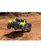 Traxxas Mini Slash 1:12 BL-2s 4WD RTR geltonas RC modelis