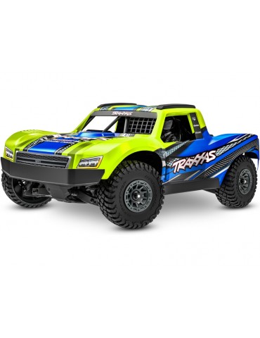 Traxxas Mini Slash 1:12 BL-2s 4WD RTR geltonas RC modelis