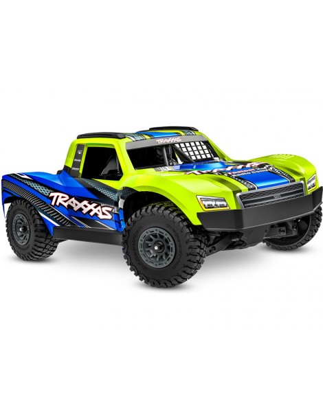 Traxxas Mini Slash 1:12 BL-2s 4WD RTR geltonas RC modelis