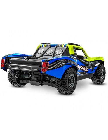Traxxas Mini Slash 1:12 BL-2s 4WD RTR geltonas RC modelis