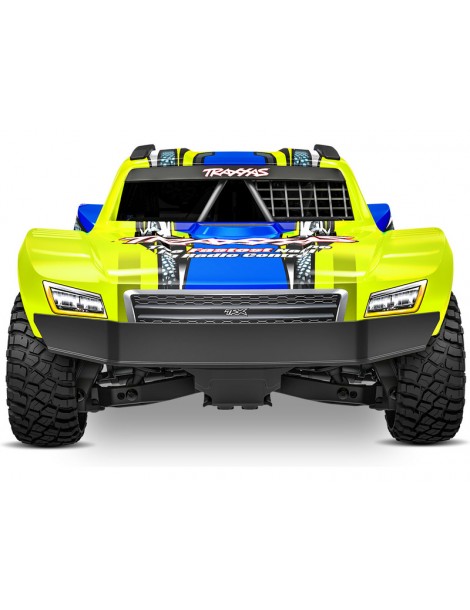 Traxxas Mini Slash 1:12 BL-2s 4WD RTR geltonas RC modelis
