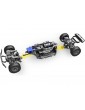 Traxxas Mini Slash 1:12 BL-2s 4WD RTR geltonas RC modelis