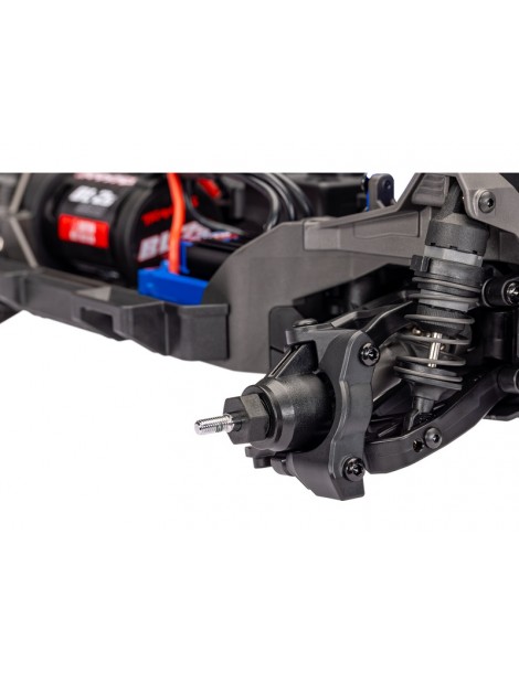 Traxxas Mini Slash 1:12 BL-2s 4WD RTR geltonas RC modelis