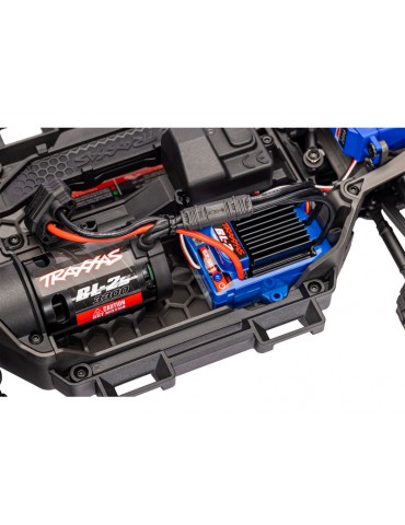 Traxxas Mini Slash 1:12 BL-2s 4WD RTR geltonas RC modelis