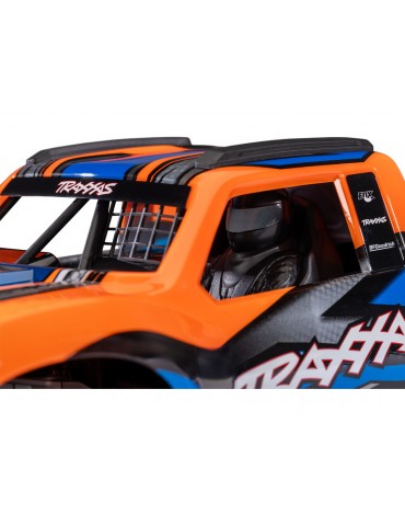 Traxxas Mini Slash 1:12 BL-2s 4WD RTR geltonas RC modelis