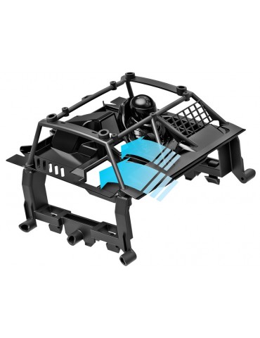 Traxxas Mini Slash 1:12 BL-2s 4WD RTR geltonas RC modelis