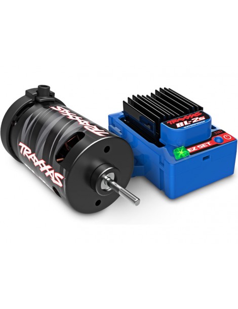 Traxxas Mini Slash 1:12 BL-2s 4WD RTR geltonas RC modelis