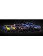 Traxxas Mini Slash 1:12 BL-2s 4WD RTR geltonas RC modelis