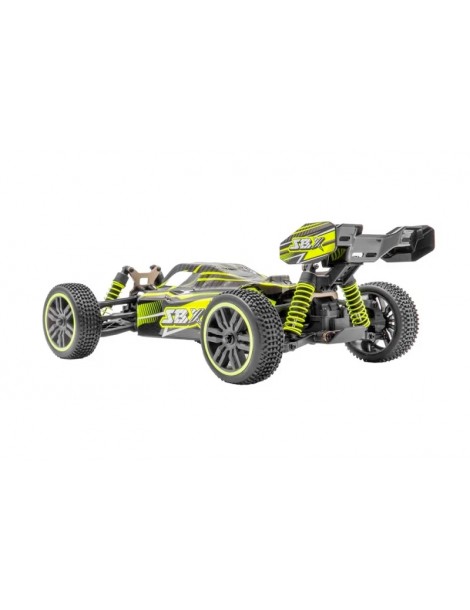 RC modelis SBX Buggy 1/12 XL 4WD RTR geltonas