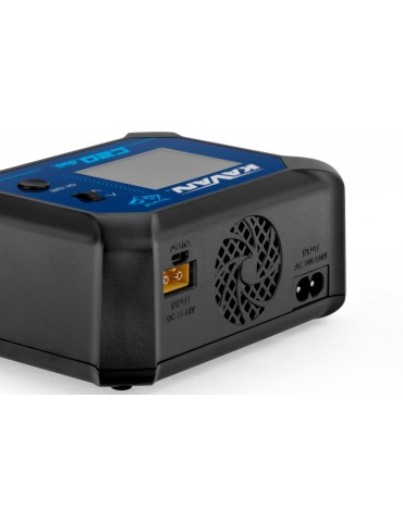 C20 Duo balansinis įkroviklis 2x100W dvikanalis AC/DC RC akumuliatoriams