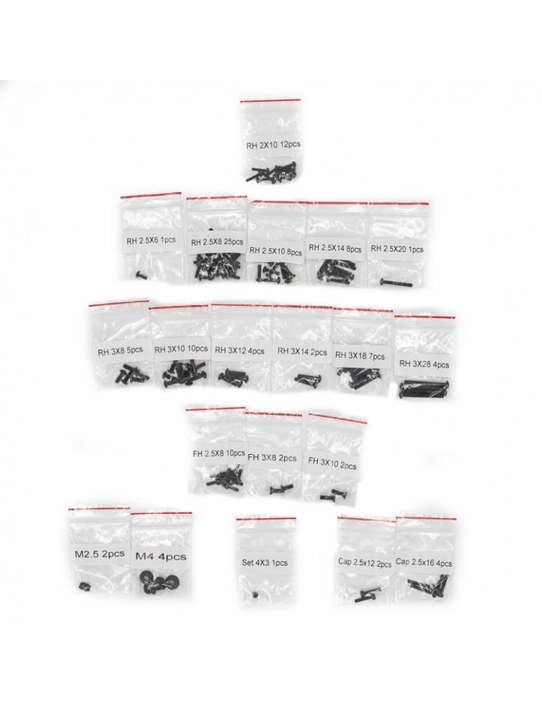 Funtel STX screws complety set
