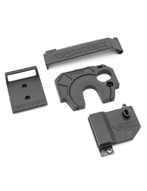 Funtek STX ESC mount + battery cover + motor holder