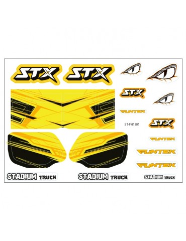 Funtek STX Stickers Sheet