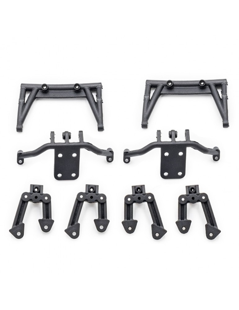 Shocks mount and diff case holder