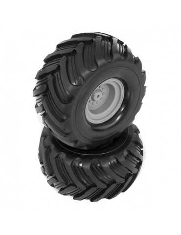 Glued Rear Tyres w/rims