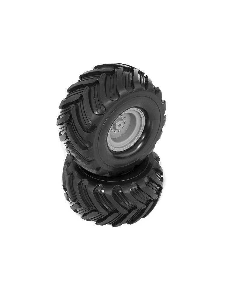Glued Rear Tyres w/rims