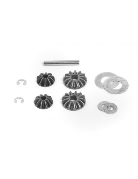 Differential internal bevel gears