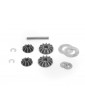 Differential internal bevel gears