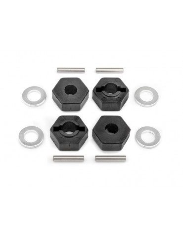 12mm Wheel Hex Hub Set (4pcs)