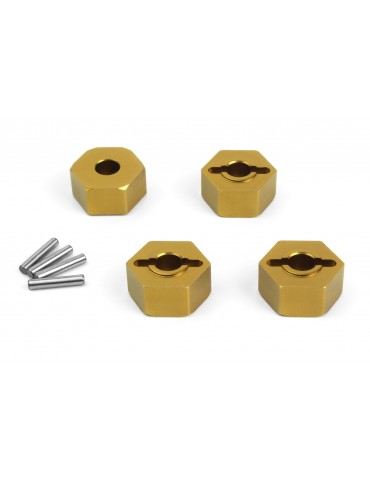Aluminum 14mm Hex Hub Set (4pcs)