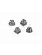 Flanged Lock Nut M3 (4pcs)