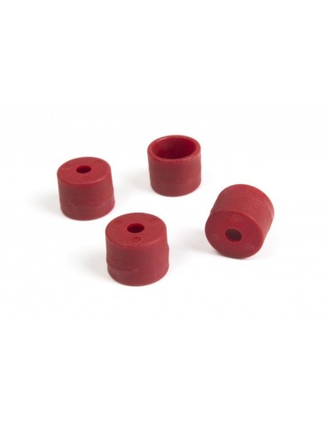 Wheel Washers (Red/4pcs)