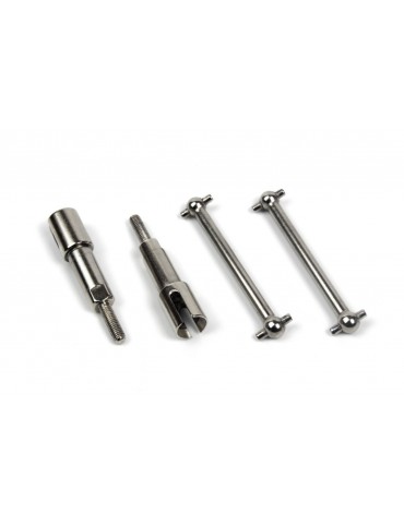 Steel Rear Driveshaft and Axle Set (2pcs)