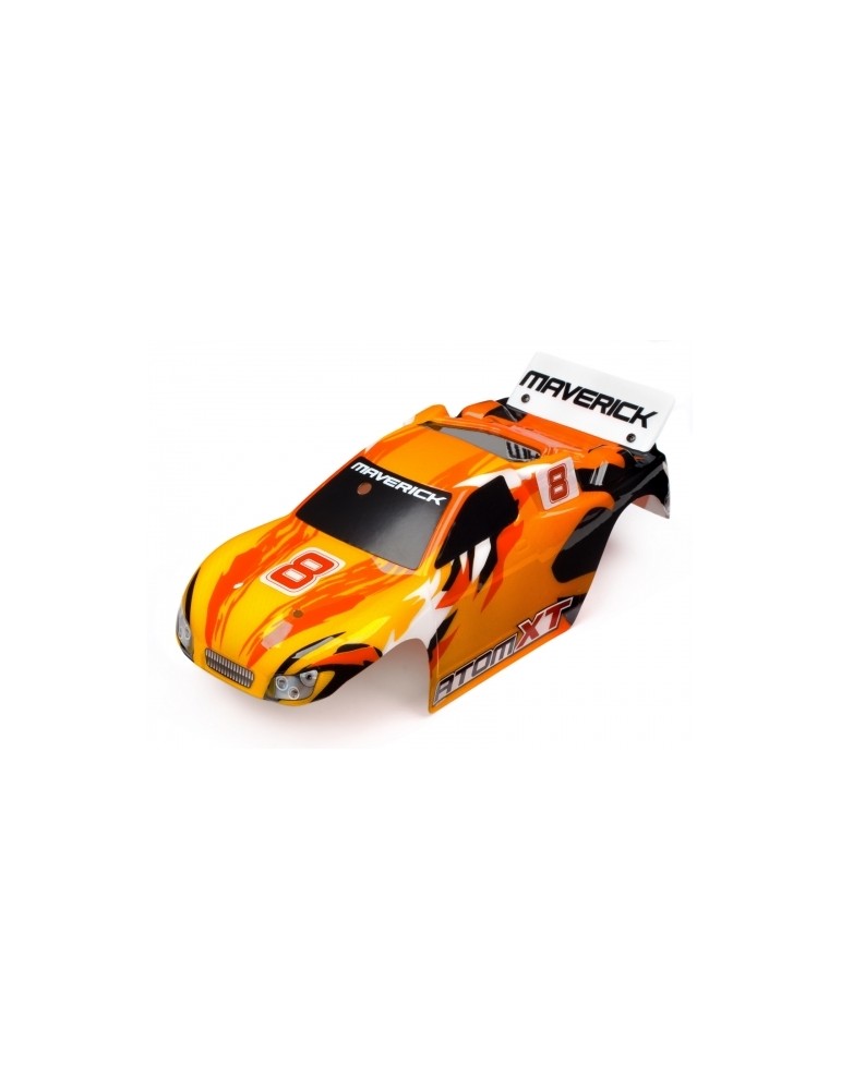 Maverick painted & cut XT truggy body