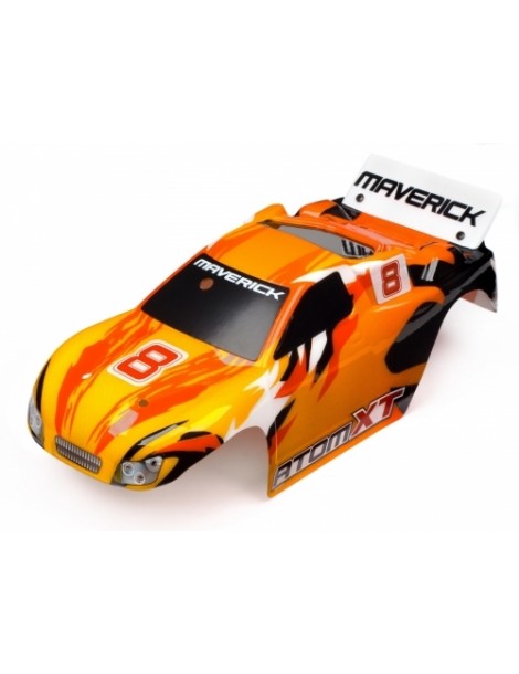 Maverick painted & cut XT truggy body