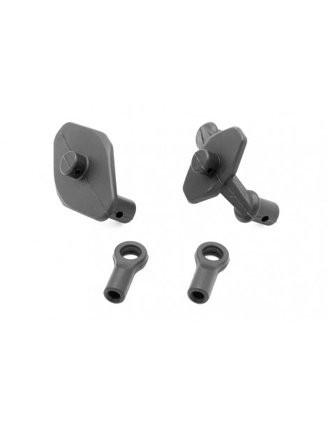 Body holder + servo ball ends (x2)