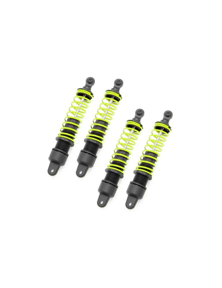 Standard plastics shocks Yellow (x4)