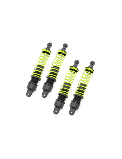 Standard plastics shocks Yellow (x4)