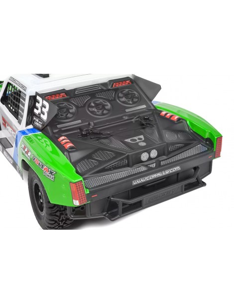 Team Corally SHIROI XP 6S RTR Short Course 1:8 žalias RC modelis