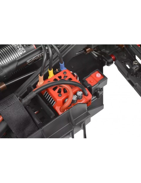 Team Corally SHIROI XP 6S RTR Short Course 1:8 raudonas RC modelis RTR versija