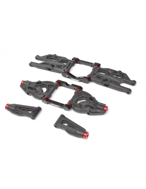 Team Corally SHIROI XP 6S RTR Short Course 1:8 raudonas RC modelis RTR versija