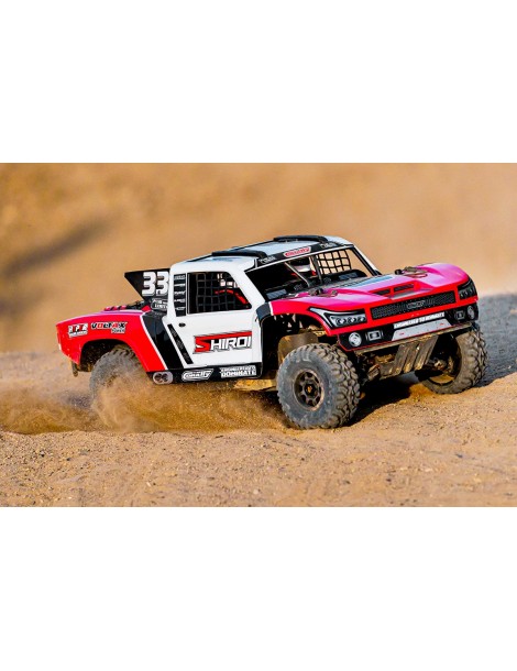 Team Corally SHIROI XP 6S RTR Short Course 1:8 raudonas RC modelis RTR versija