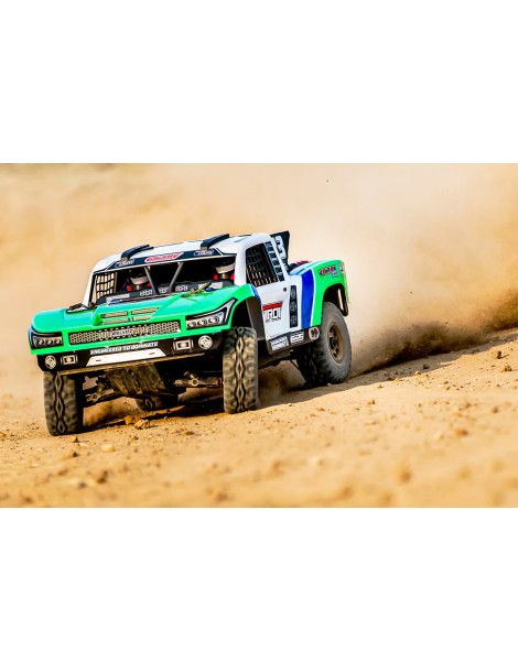 Team Corally SHIROI XP 6S Roller Short Course 1:8 žalias RC modelis