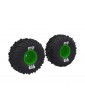 Arrma dBoots Cut Chevron MT Tire Set Glued, Green