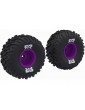 Arrma dBoots Cut Chevron MT Tire Set Glued, Purple
