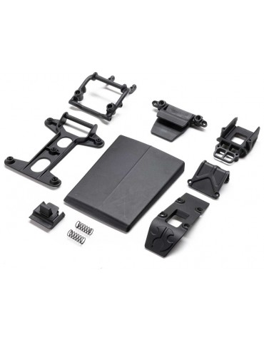 Axial Body Mounts, Clipless: Coyote SCX10 III