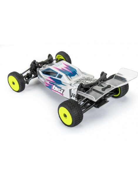 Pro-Line 1/24 Electron 2.0 Buggy Tires Mounted 7mm Yellow (4): Micro-B