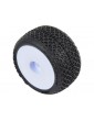 Pro-Line 1/24 Electron 2.0 Buggy Tires Mounted 7mm White (4): Micro-B