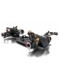 Hobbytech OVER-D10 RWD 1:10 mastelio RC drift šasi komplektas