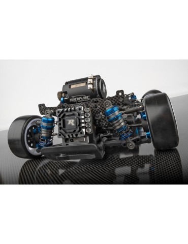 Team Associated DC10 RWD 1:10 mastelio RC drift modelis šasi komplektas