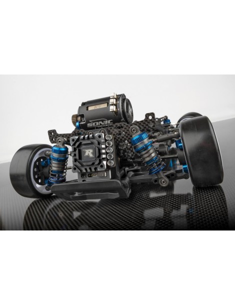 Team Associated DC10 RWD 1:10 mastelio RC drift modelis šasi komplektas