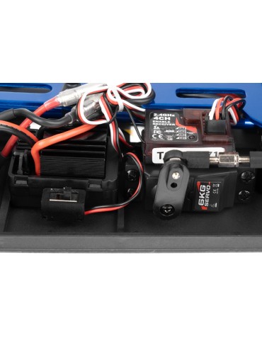 HiMOTO 1/10 Onroad NASCADA 2.4 GHz RTR set, blue