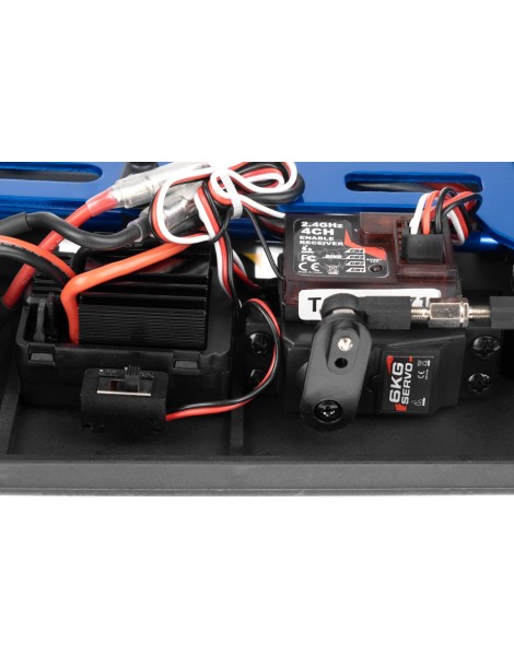 HiMOTO 1/10 Onroad NASCADA 2.4 GHz RTR set, blue