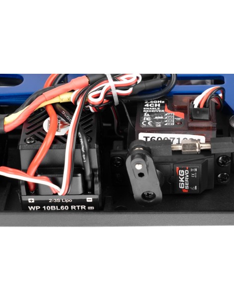 HiMOTO 1/10 Onroad NASCADA Brushless 2.4 GHz RTR set, blue