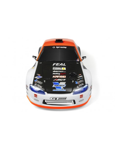 HPI Sport 3 Drift Nissan Silvia S15 Odi Bakchis Feal Suspension RC modelis