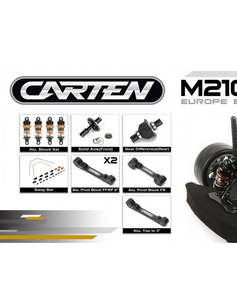 CARTEN M210R Plus 1/10 M-Chassis Kit